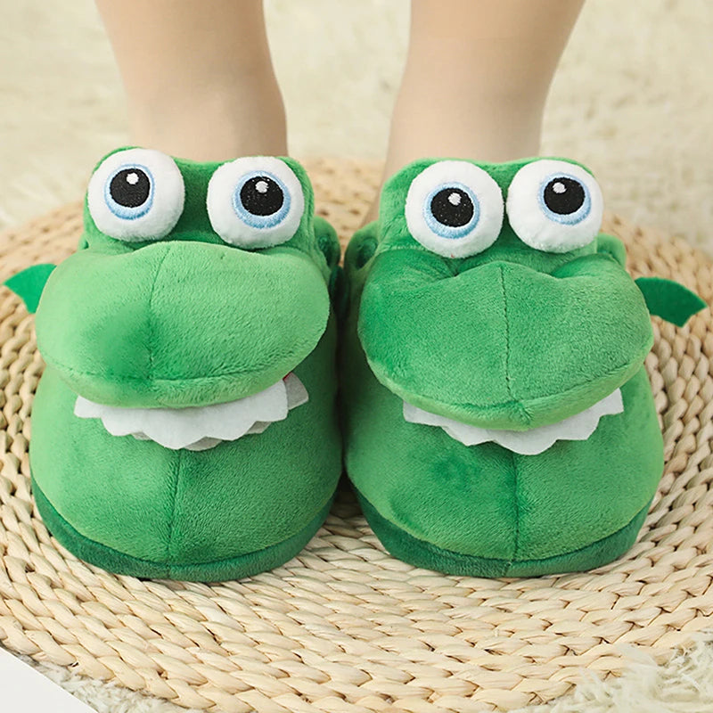 Croco-Fun Cozy Slippers