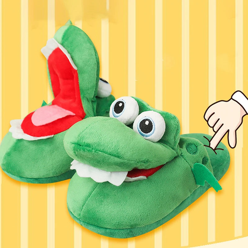 Croco-Fun Cozy Slippers