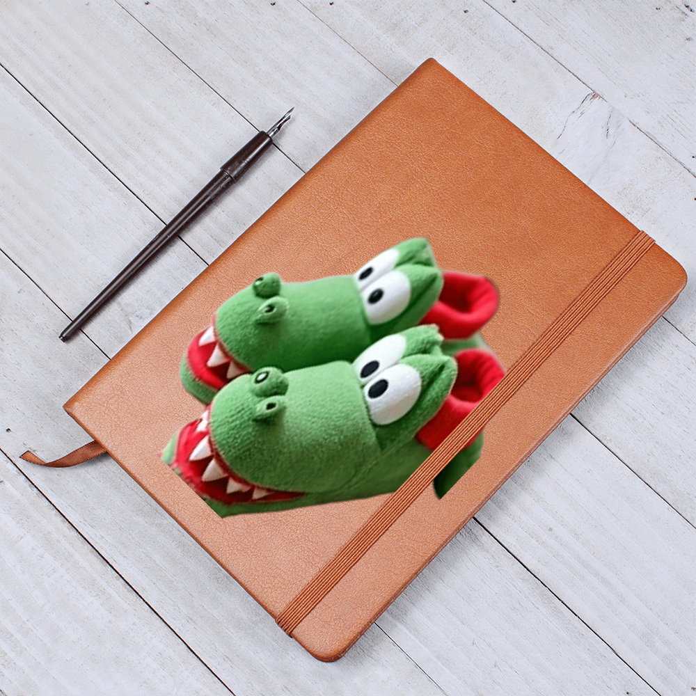 Crocodile Slipper Journal