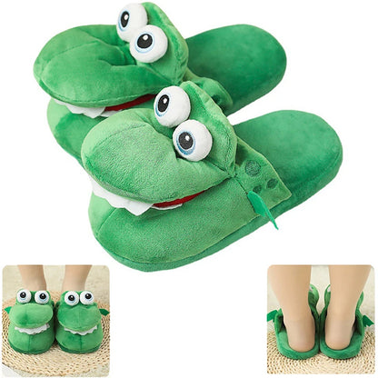 Croco-Fun Cozy Slippers