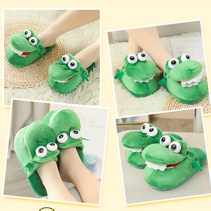 Croco-Fun Cozy Slippers
