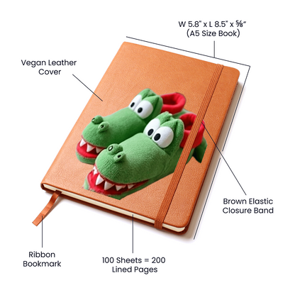 Crocodile Slipper Journal